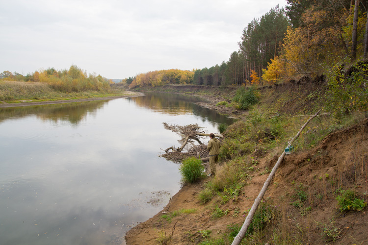 Рядом с Казанью - река Меша Тест